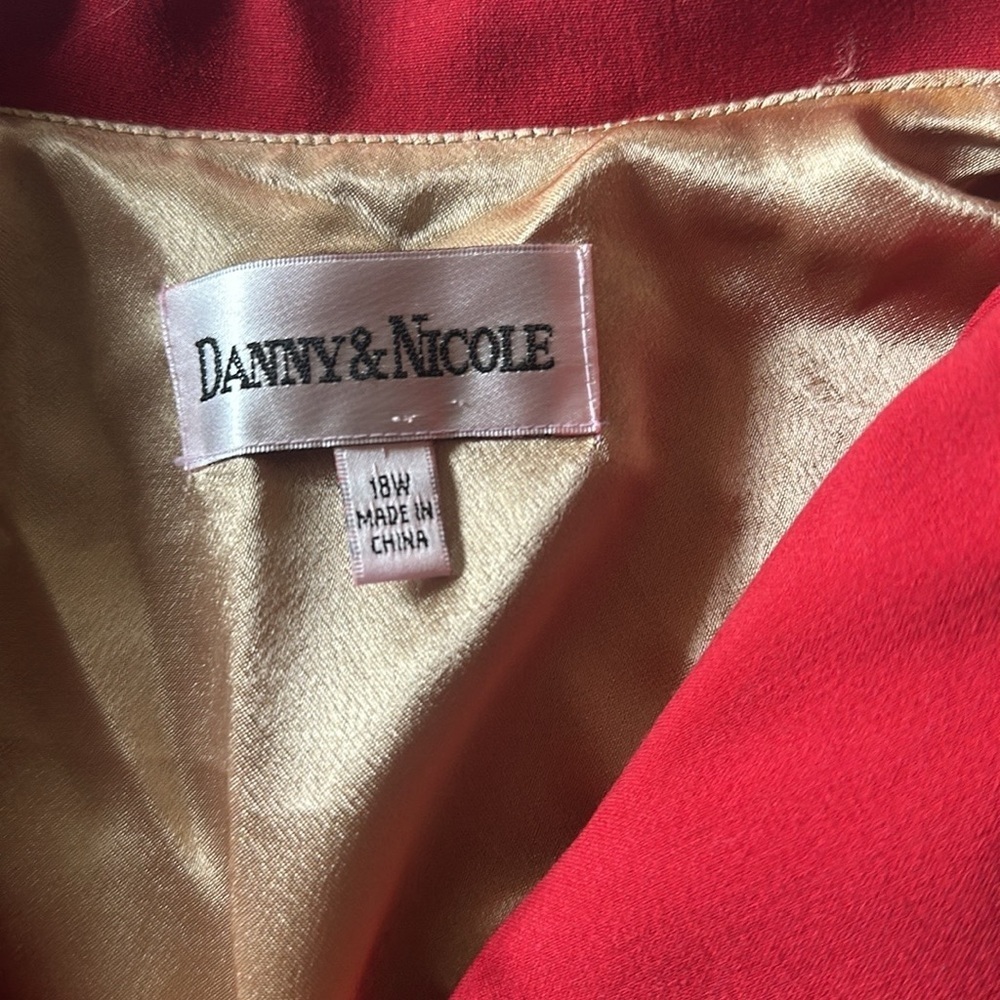 Danny Nicole Red Blazer - Women's Plus Size 18W - Classic Statement Piece - Picture 7 of 12